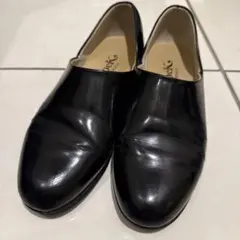 スポックシューズ Spock Haruta ブラックローファー