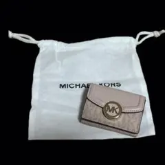 MICHAEL KORS ピンク 二つ折り財布