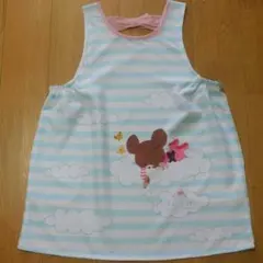 くまのがっこうグッディジャッキーくもエプロン　新品未使用　保育士エプロン