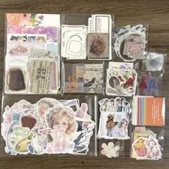 R. 紙もの　400枚　コラージュ素材まとめ売り　おすそ分け