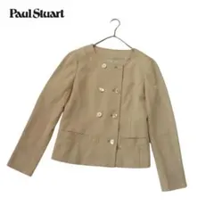ポールスチュアート PaulStuart ダブルボタン ベージュ ジャケット 6