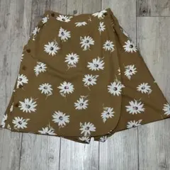 【希少】90s バーバリーズ ゴルフ レトロ 花柄 キュロット スカート Mのサムネイル
