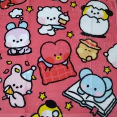 BT21 ハンドタオル•レッド