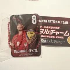 バレーボール男子日本代表 メタルチャーム 関田誠大