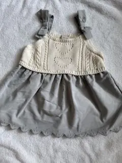 petit main ハートニットワンピース　最終値下げ