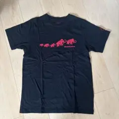 MAMMUT マンモス Tシャツ ブラック アジアMサイズ 旧型