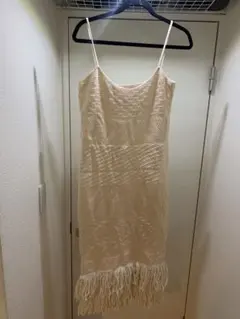 ★限界価格★MAISON SPECIAL フリンジキャミワンピース