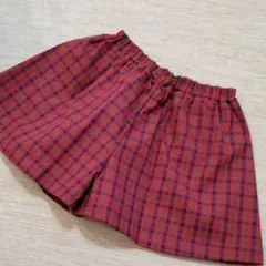 ハンドメイド　フレアパンツ　110センチ