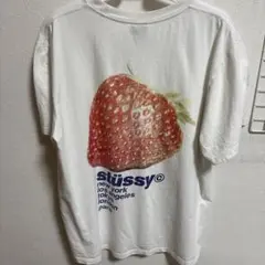 stüssy ストロベリー Tシャツ M いちご