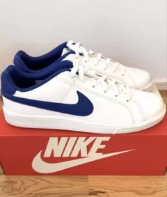 ナイキ コート ロイヤル白×青 28.0cm