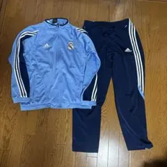 00/01 レアル・マドリード オフィシャルトレーニングジャージ 上下