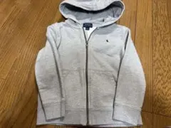 ayu様専用ラルフローレンポロ ロゴ刺繍 グレー パーカー