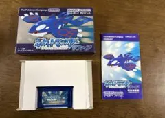 【美品】ポケットモンスター　サファイア【箱・取扱説明書付き】