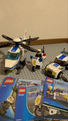 レゴ シティ ミニフィグ 警察官