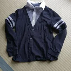 COMME CA ISM カーディガン 子供服 黒