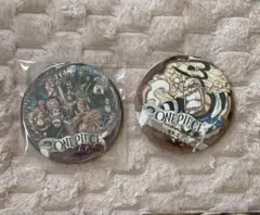 ONE PIECE コレクション缶バッジ　4弾　ルフィ　ロー　ゾロ　サンジ