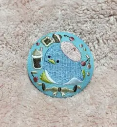 サンリオ タキシードサム 刺繍缶バッジ ラバーコースター チョコエッグ サンリオ