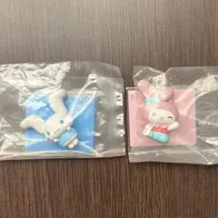 みんなでヨガ　シナモン　マイメロ　ガチャガチャ