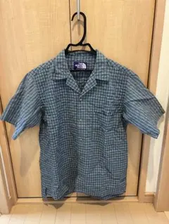 THE NORTH FACE チェック柄 半袖シャツ M