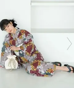 新品 utatane ニコアンティーク 浴衣単品 赤と青の帆船 - メルカリ