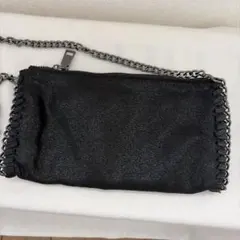 チェーンショルダーバッグ ブラック