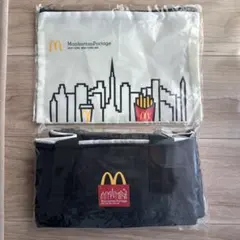 マクドナルド福袋マンハッタンポーテージコラボ　保温・保冷バッグ＋ポーチセット