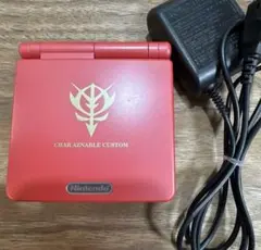 GBA ゲームボーイアドバンス SP 本体 シャア専用カラー