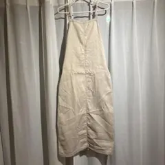 ジャンパースカート　白デニム　アーバンリサーチ