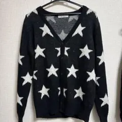 RODEO CROWNS 星柄カーディガン 長袖