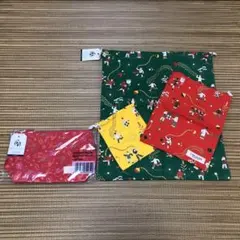 ロクシタン 非売品 ノベルティ ホリデー マルチ巾着セット ポーチ 新品