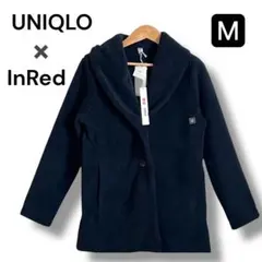 未使用♡ ユニクロ コラボ フリース ボア ジャケット 黒 M 限定