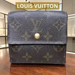 LOUIS VUITTON モノグラム ミニ 三つ折り財布 ブルー M92239 - メルカリ