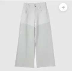 SeaRoomlynn スウェット Docking デニムパンツ