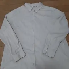 UNIQLO ストライプシャツ ベージュ XL