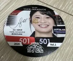 DARTSLIVE カード 坂口優希恵 No.06 - メルカリ