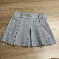 ZARA ミニスカート プリーツスカート チェック柄のサムネイル