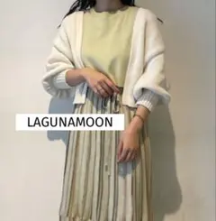 LAGUNAMOON ホワイト ショート丈カーディガンのサムネイル