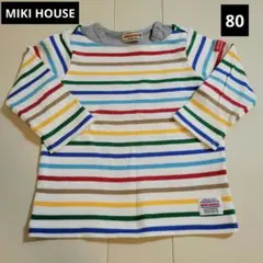 MIKI HOUSE　長袖カットソー　綿100%　80サイズ