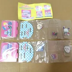 ちいかわ　サンリオ　レイヤーアクリルスタンド　シナモロール　ポチャッコ