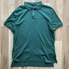 RALPH LAUREN ポロ ラルフローレン ポロシャツ XL ダークグリーン