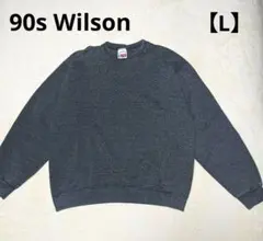 Wilsonウィルソン 90s スウェットトレーナー L ダークグレーのサムネイル
