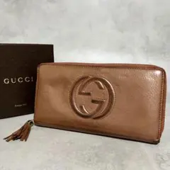 GUCCI ソーホー タッセル ラウンドファスナー 長財布 9782のサムネイル