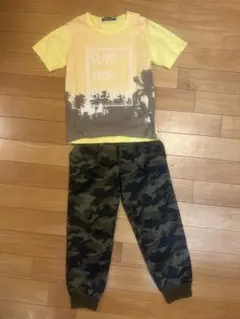 ★男の子★Tシャツ（クリフメイヤー）とカモフラパンツ（コムサイズム）セット