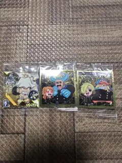 ワンピース大海賊シールウエハース ３枚セット