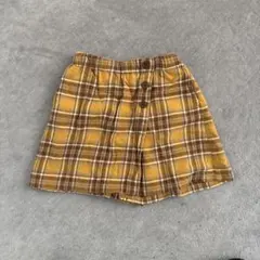 UNIQLO チェック柄ハーフパンツ 130cm
