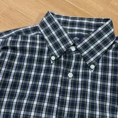 未使用　メーカーズシャツカマクラ　タータンチェック　ボタンダウンシャツ　39