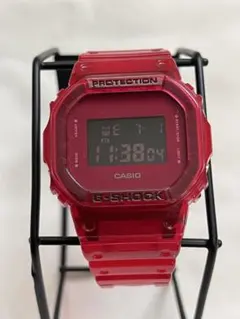 美品　稼働品CASIO G-SHOCK DW-5600SB レッド スケルトンのサムネイル