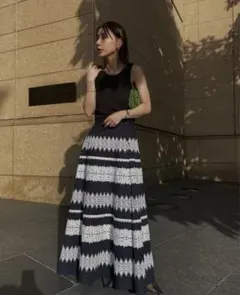 【きらり様専用】AMERI MEDI RANDOM LACE SKIRT未使用