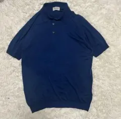 美品】4,7万 ジョンスメドレー シーアイランドコットン ポロシャツ L