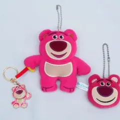 トイストーリー ロッツォ ぬいぐるみバッジ ストラップ
